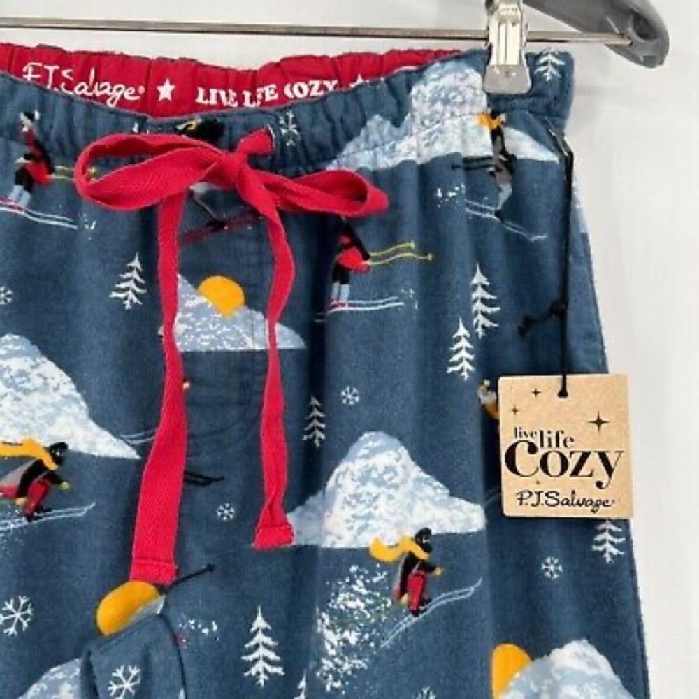 PJ Salvage Ski Flannel Pajama Pants